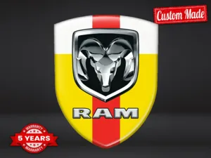Dodge Logosticker Business Sportlich Hochwertig Max